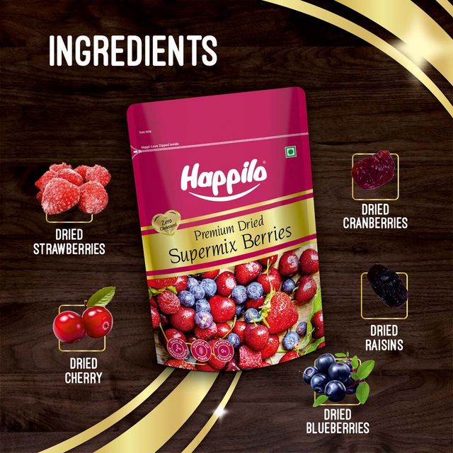 Happilo Premium International Super Mix Berries