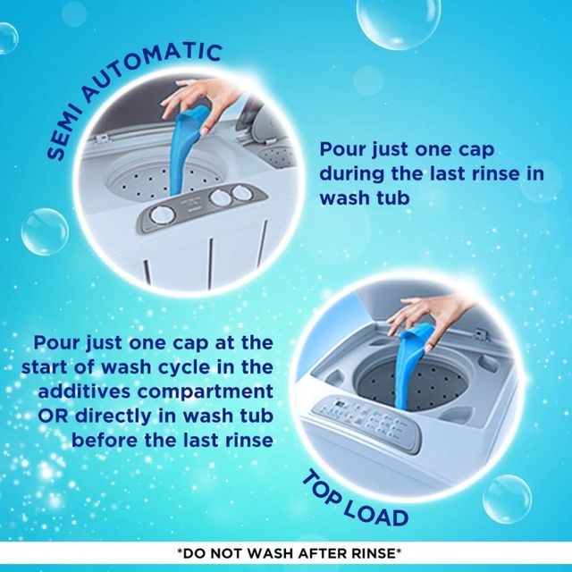 Comfort After Wash Morning Fresh Fabric Conditioner(860ml) & Surf Excel Matic Front Load Detergent Liquid(1l) Combo