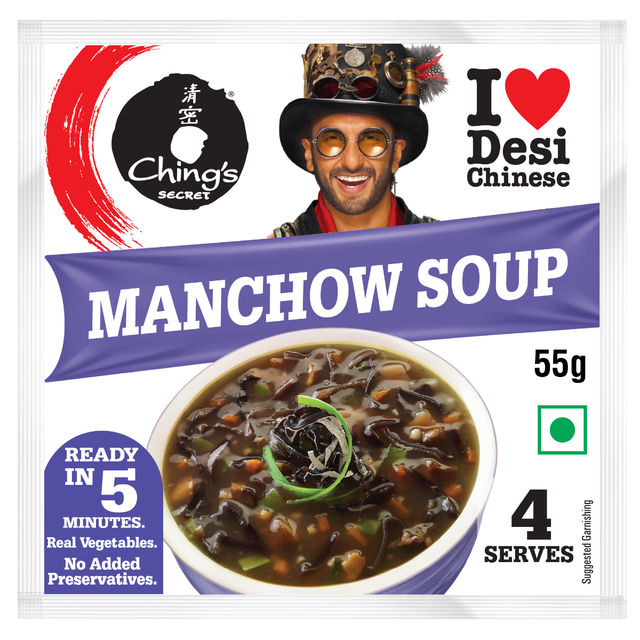 Ching'S Manchow Soup(55gms) & Ching'S Tomato Soup(55gms) Combo