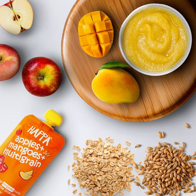 Happa Apple | Mango | Multigrain Puree
