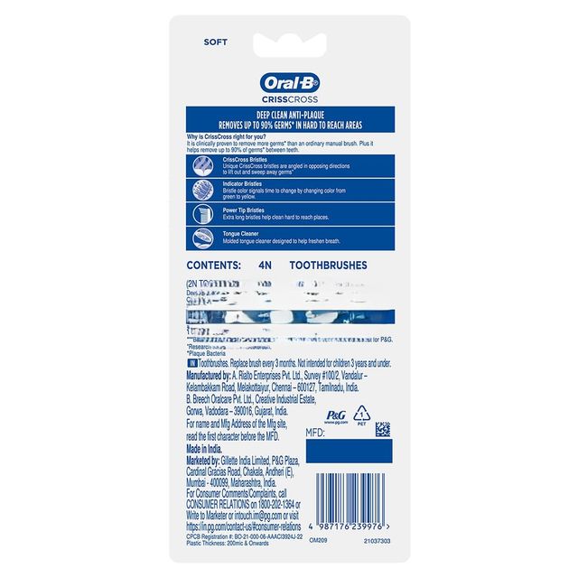 Oral B Soft - Criss Cross