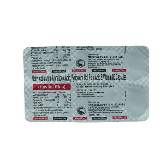 Havital Plus Tablet