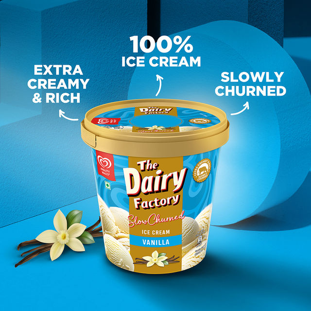 Kwality Wall's Shameless Vanilla Tub 700 ml Combo
