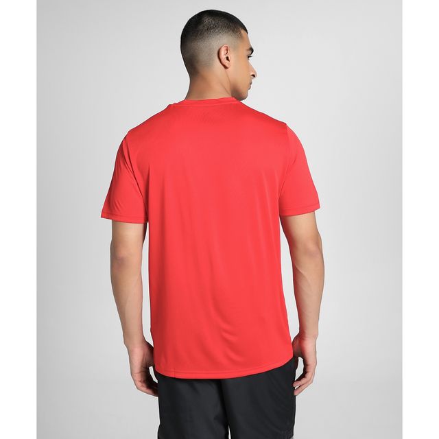 Puma Men's ESS Active Logo T-shirt | Red | S