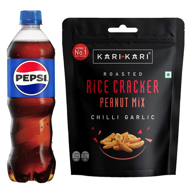 Kari Kari Salt And Pepper (50g) & Pepsi Soft Drink (750ml) Combo