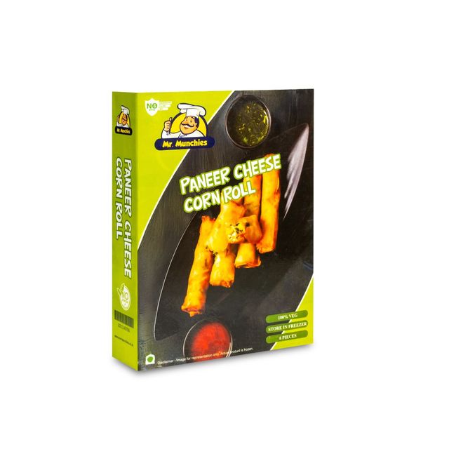 Mr. Munchies Paneer Cheese Corn Roll