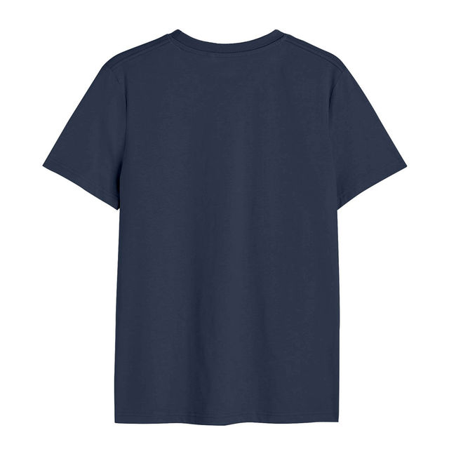 Bonorganik Men's Power Graphic Printed T-shirt | Navy - XXL