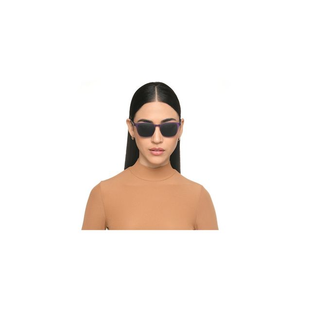Lenskart Hustlr Unisex Sunglasses | Violet and Grey