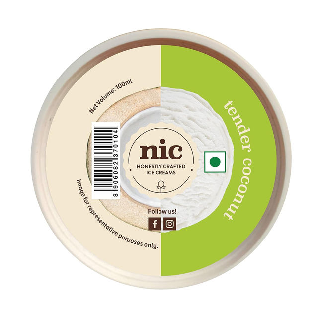 NIC Tender Coconut Ice Cream 100 ml Combo