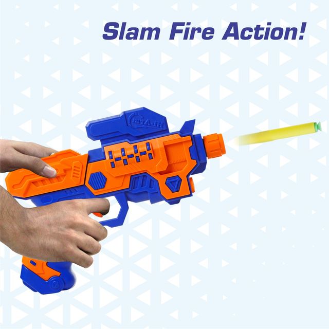 Aditi Toys Blaster Toy Gun With 10 Soft Foam Bullets, Toy Gun For Indoor & Outdoor Play 5+ Years