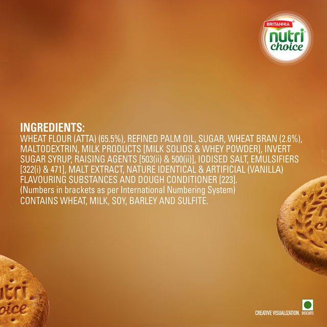 Britannia Nutrichoice Digestive High-Fibre Biscuits