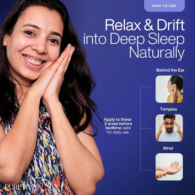 Puretive Sound Sleep Roll On for Deep Sleep and Relaxation