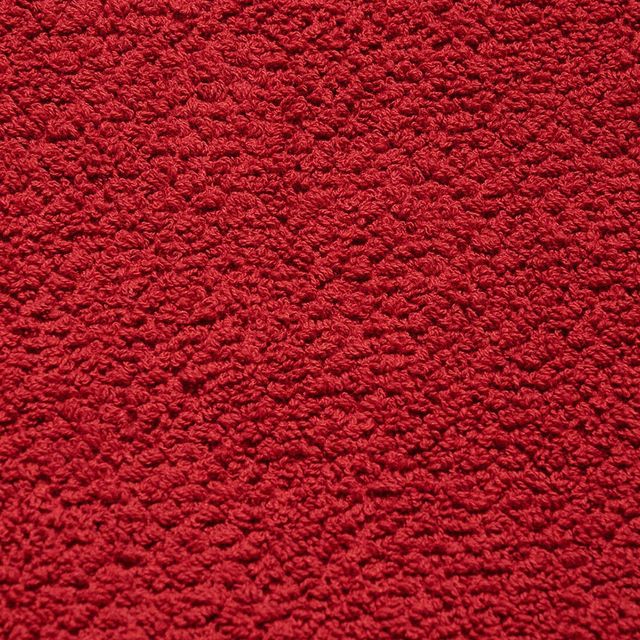 Fabindia Red Cotton Pile Hand Towel
