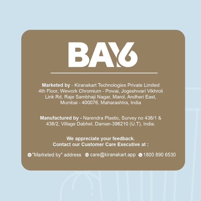 BAY6 Compostable Garbage Bags Roll - Large - 24 x 32 Inch - Blue