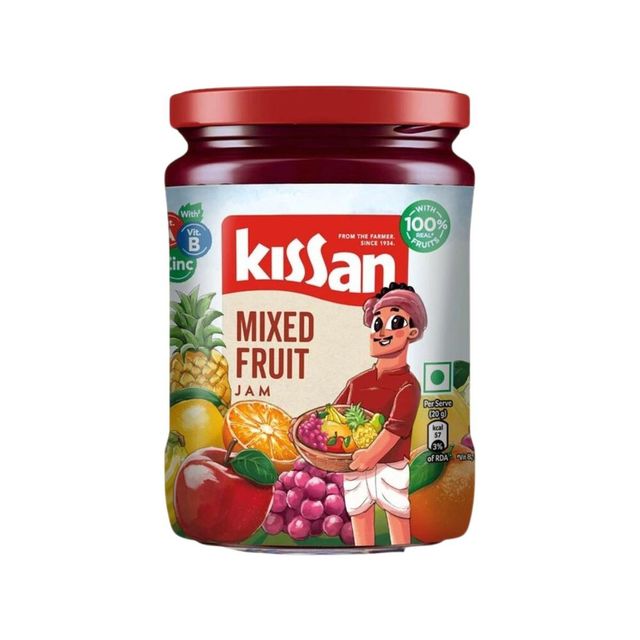 Kissan Creamy Peanut Butter(350gms) & Kissan Mixed Fruit Jam(700gms) Combo