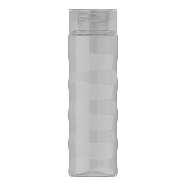 Kolorr Ringo 1L Clear Bottle |Transparent bottle for hydration tracking