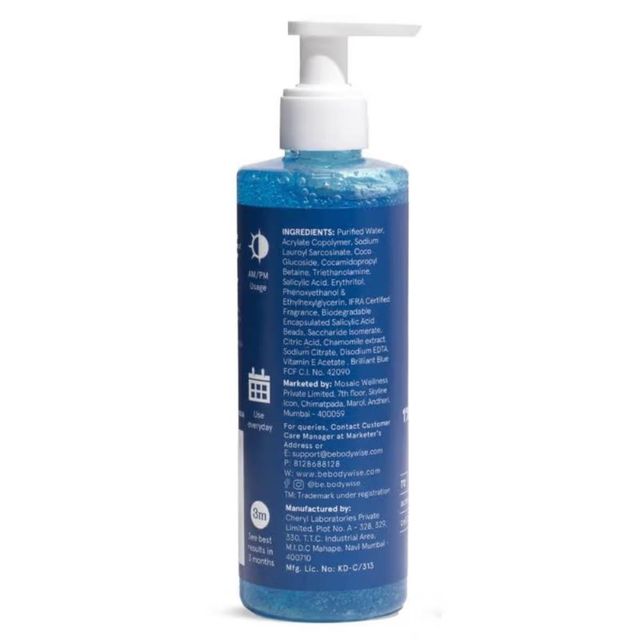 Be Bodywise 1% Salicylic Acid Bodywash 250 Ml