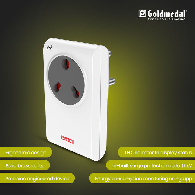 Goldmedal 16A Smart Wi-Fi Power Socket