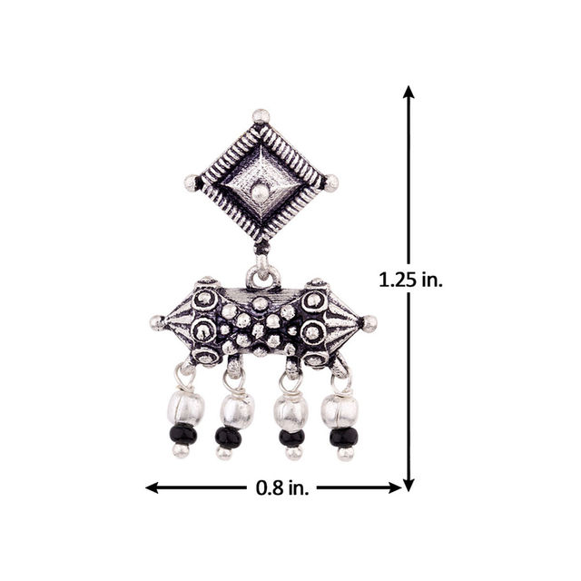 Voylla Nayantara Geometric Design Earrings