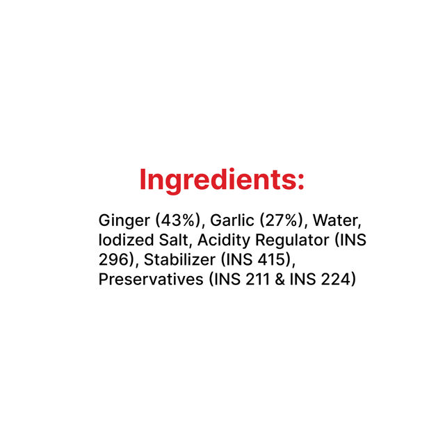 Catch Ginger Garlic Paste
