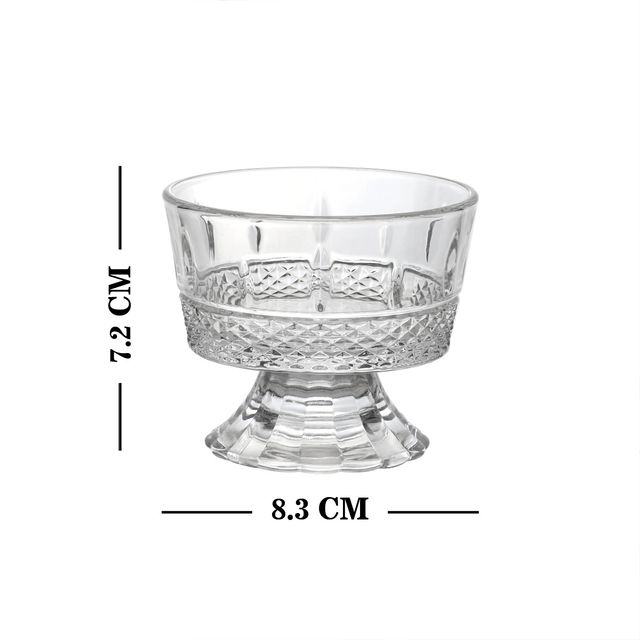 Soogo Skb3558 Oslo Ice Cream Bowl 120 Ml - Set of 6 Pcs