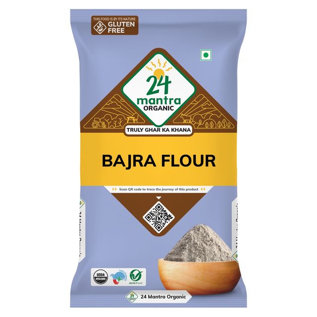 24 Mantra Organic Bajra Flour