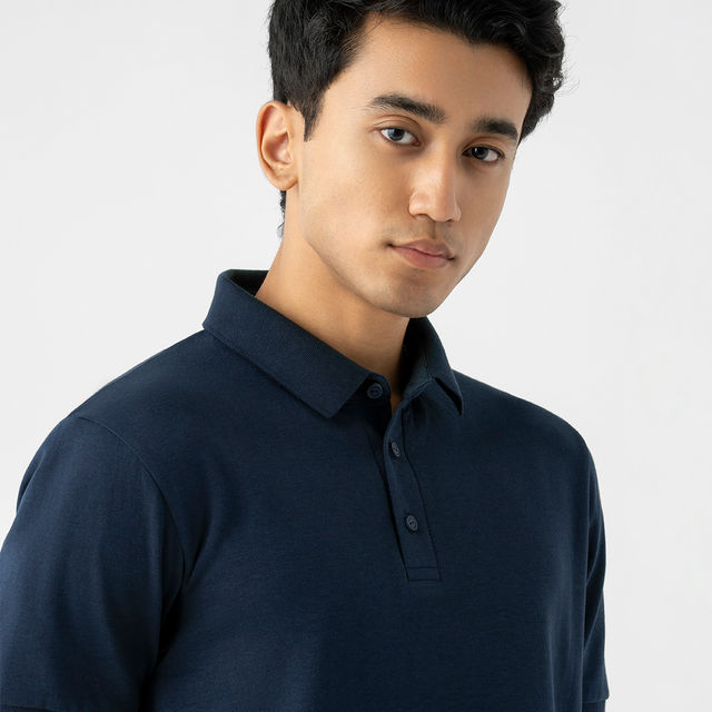 March Men's Supima Blend Polo | Midnight Navy - 2XL