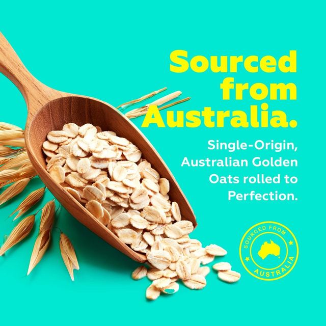 Yogabar 100% Rolled Oats 400g Pouch | Premium Golden Rolled Oats, Gluten Free Oats with High Fibre