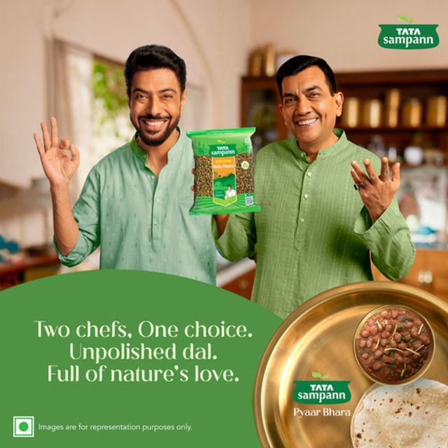 Tata Sampann High Protien Kabuli Chana(500gms) & Tata Sampann Kala Chana(500gms) Combo