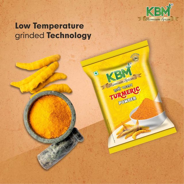KBM Premium Spices Turmeric Powder