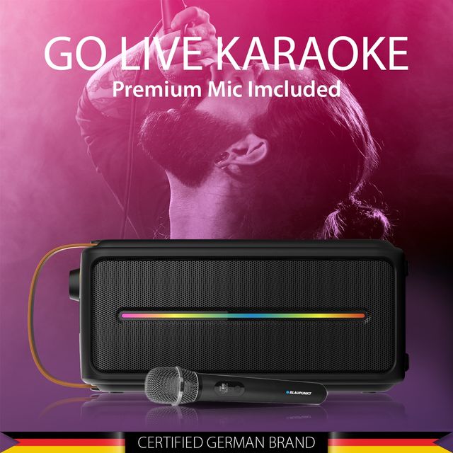 Blaupunkt Atomik Ps30 Pro 30 W Bluetooth Party Speaker (Black, Stereo Channel)