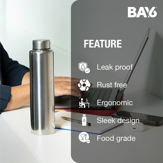 BAY6 Steel Regular Bottle - 1L