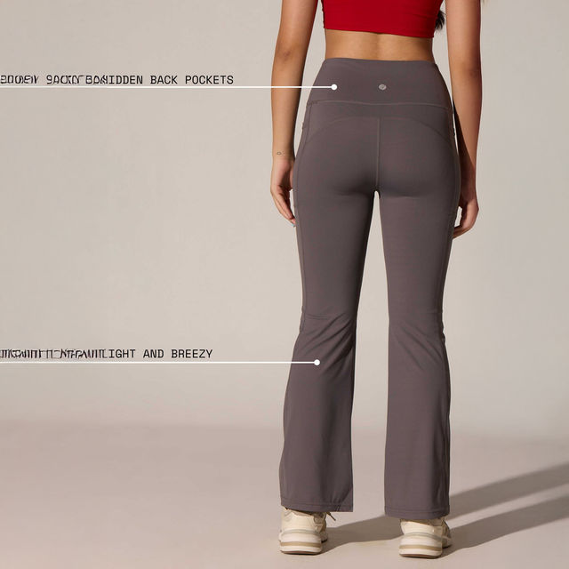 Buy Cava Women's Flare Pants All-Day Flex | Grey - XXL Online