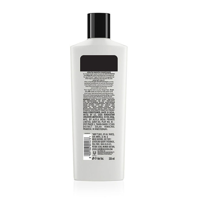 Tresemme Keratin Smooth Conditioner (335ml) & Shampoo (580ml) Combo