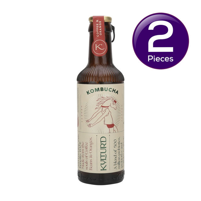 Kultur'D Kombucha Coffee Orange Kombucha 220 ml X 2 Combo