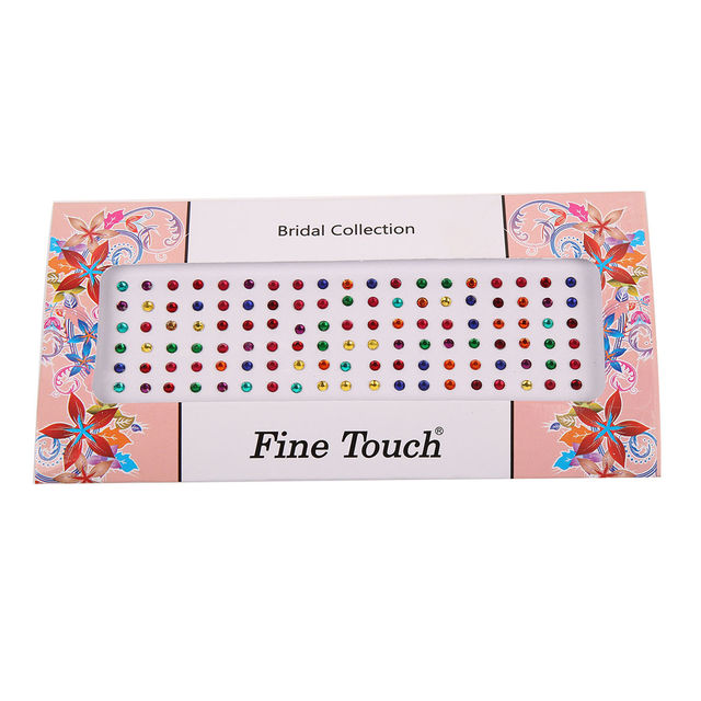 Fine Touch Bindi Small Multi Color Stone