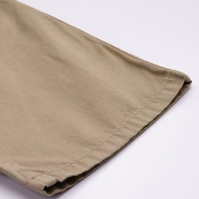Bene Kleed Men's Straight Cargo Trousers | Ivory Beige - 34