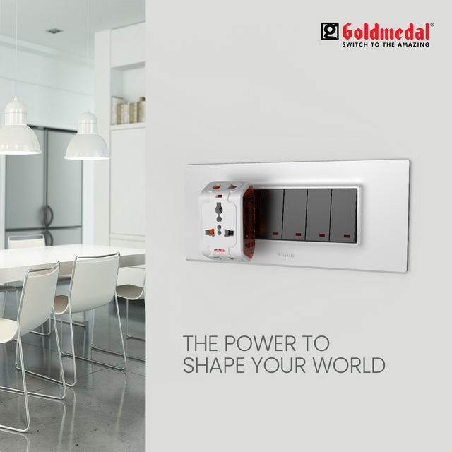 Goldmedal Spice 3 Pin Travel Adaptor