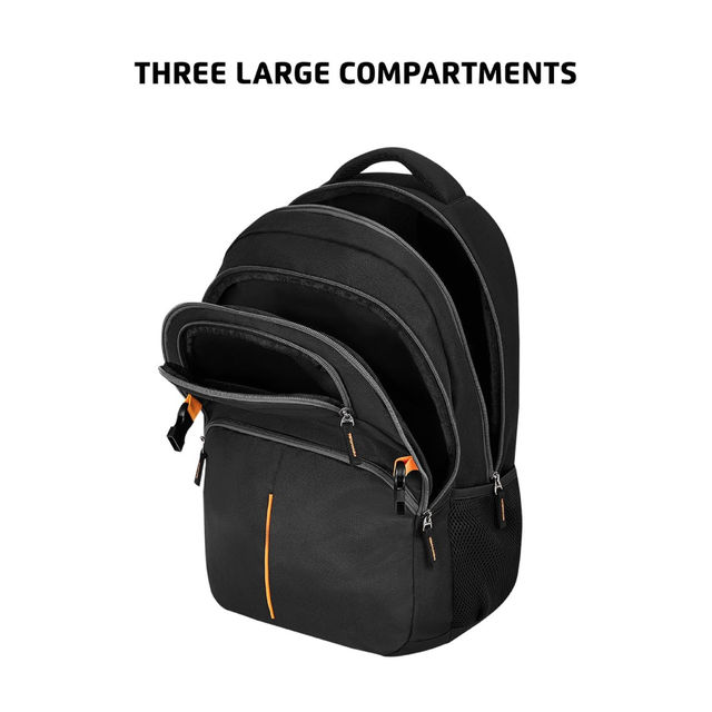 Safari Unisex Logo Polyester 35 L Padded Grab Handle Laptop