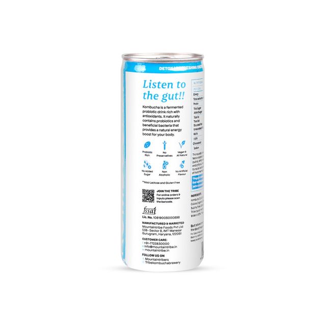 Tribe Naturally Sparkling Probiotic Green Tea With Herbs & Spices Kombucha () & Tribe Naturally Sparkling Probiotic Herbal Green Tea With Hibiscus & Lemon Kombucha () Combo