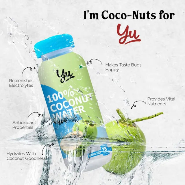 Yu 100% Natural Coconut Water | Pack Of 6