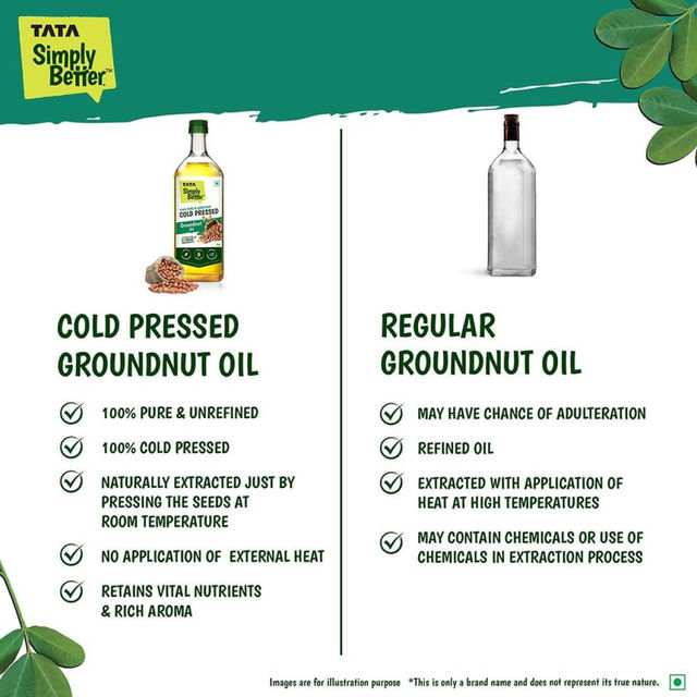Tata Simply Cold Pressed Groundnut/ Peanut Oil