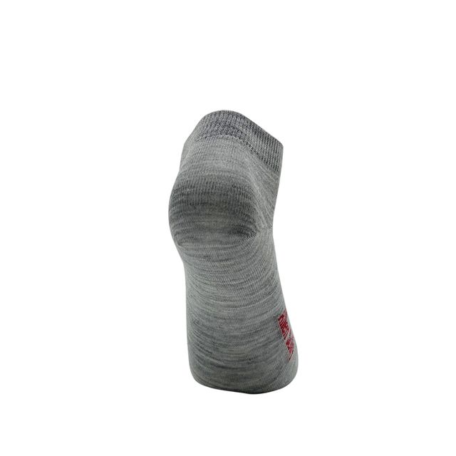 Allen Solly Women's Woolen Ankle Length Plain Socks - Light Grey Melange