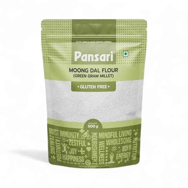 Pansari Moong Dal Atta - Green