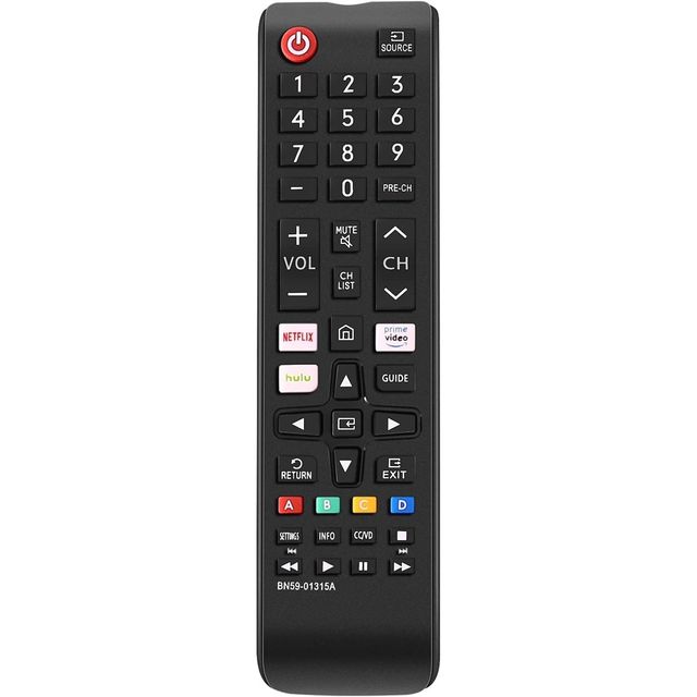 Ailkin Universal Remote for Samsung TVs| Easy Setup| Multi-Device Control| Black