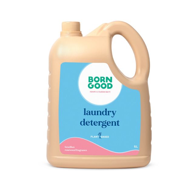 Born Good Brazilian Rosewood Plant Based Biodegradable Laundry Detergent Liquid