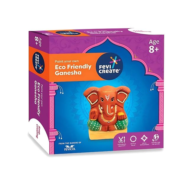 Pidilite Eco Friendly Ganesha Idol DIY Kit