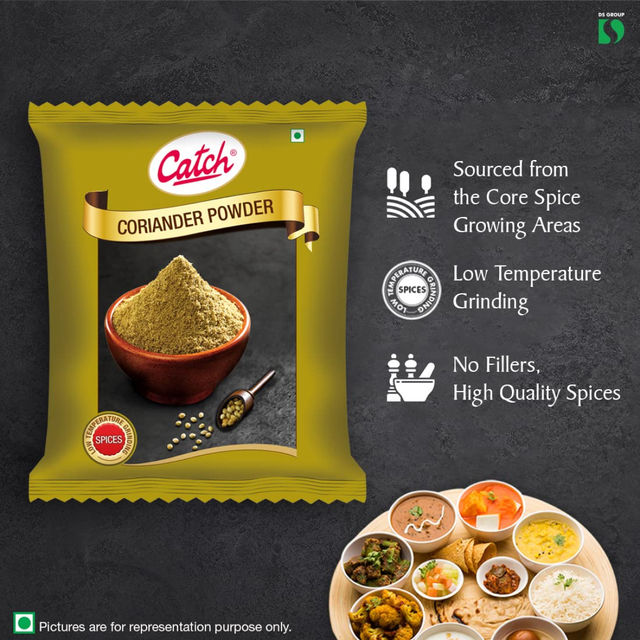 Rajdhani Besan(500gms) & Catch Dhania Powder(200gms) Combo