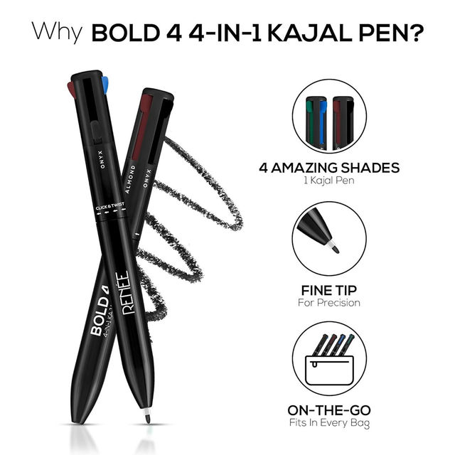 Renee Bold 4 4-In-1 Kajal