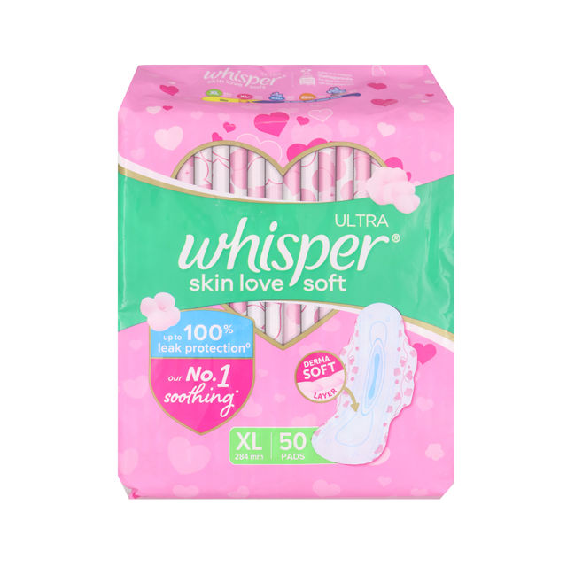 Whisper Ultra Soft XL Sanitary Pads